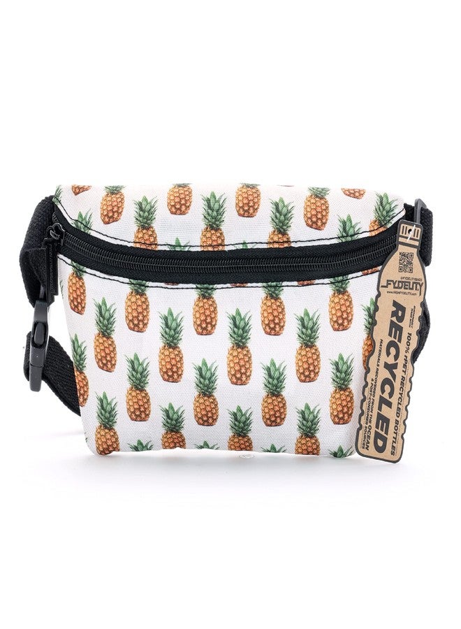 FYDELITY Pineapple Fanny Pack - Cute Festival Bag, Small Crossbody Bags for Women & Men, Fashionable Concert Rave Belt Waist 90s - Image 1